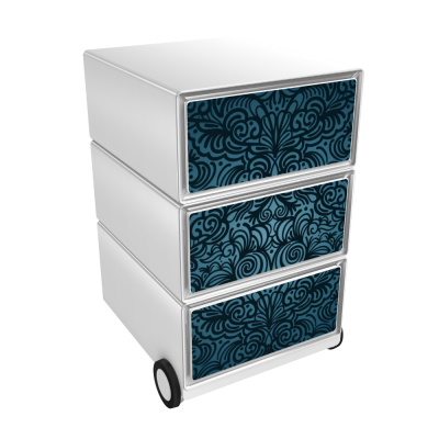 Pedestal 3 drawers